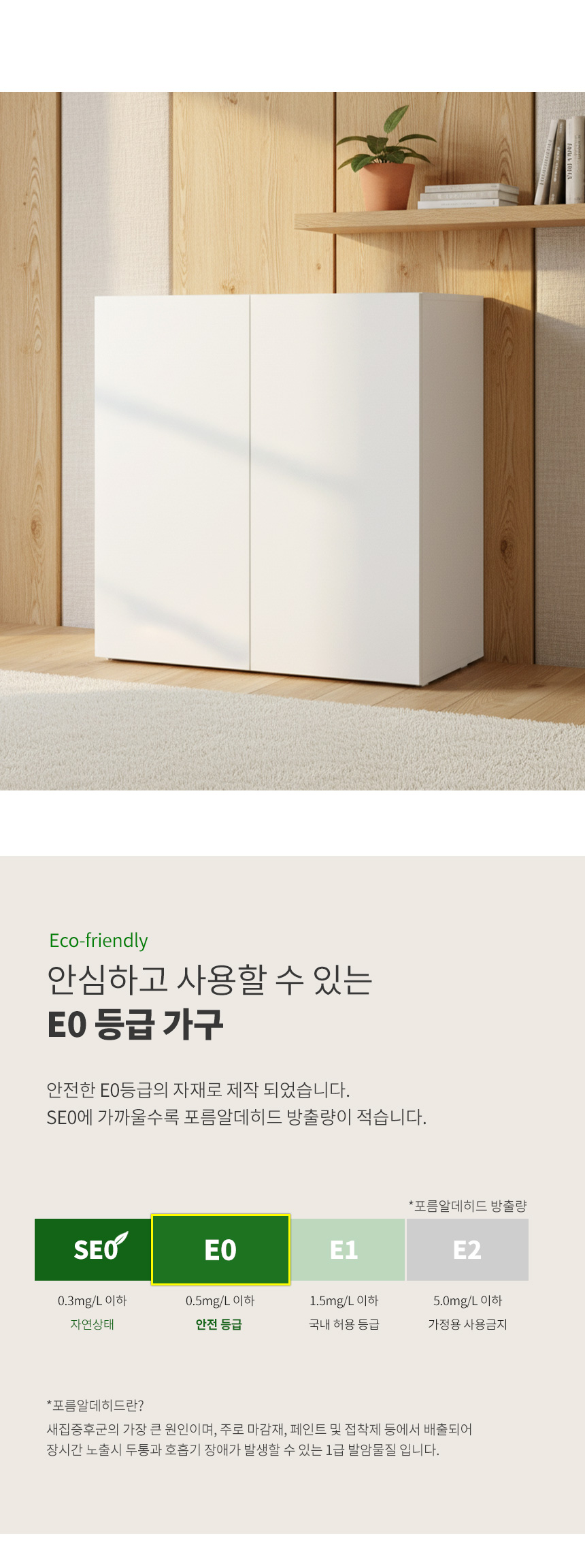 플랫 E0 LPM 다용도 수납장 800 상세 이미지 8